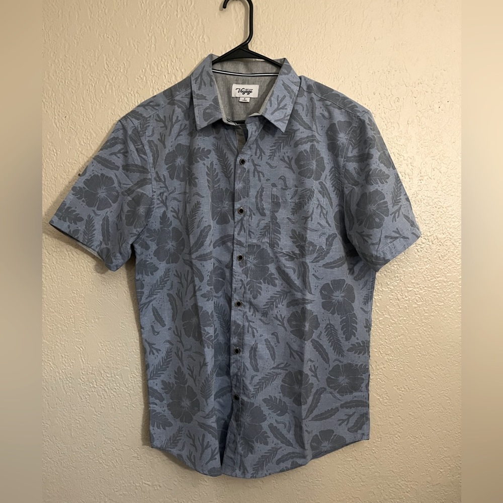 Floral Print Button Down Dress shirt